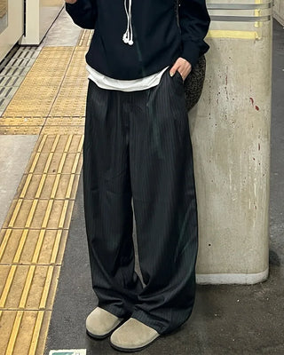 Colin striped slacks