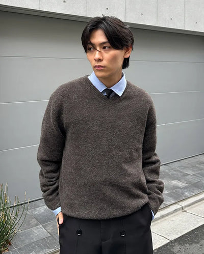 Basic V-neck knit