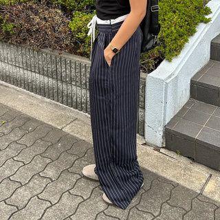Unique striped slacks