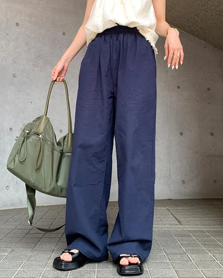 Banding Straight Pants