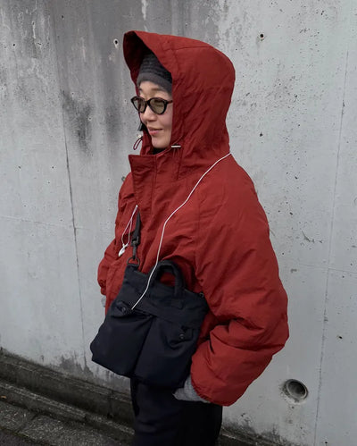 Balloon 2-Way Hooded Padded Jumper
