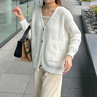 Loose-fit cardigan