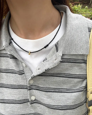 Cord Bead Necklace
