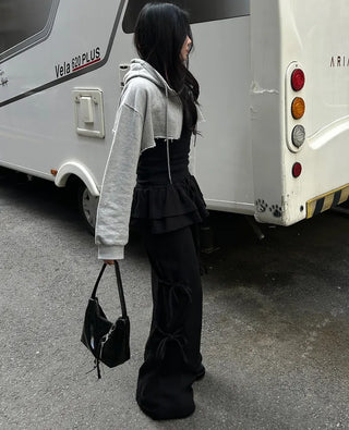 Tiered ruffle pants