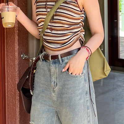 Stitched Western Belt