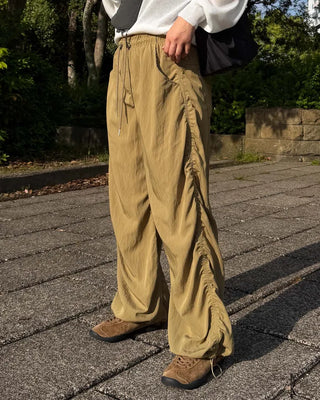 Stopper Shirring Pants