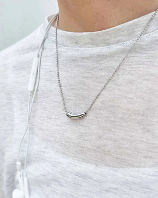 Surgical Steel Mini Bar Necklace