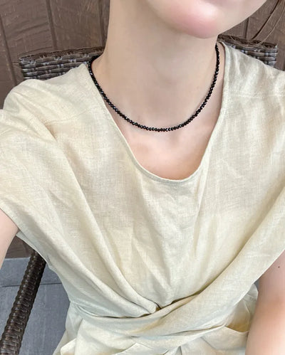 Simple beaded necklace