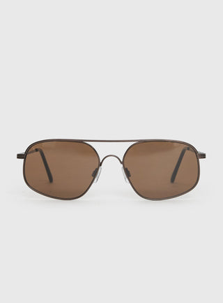 Elevation Aviator Sunglasses Bronze  Brown