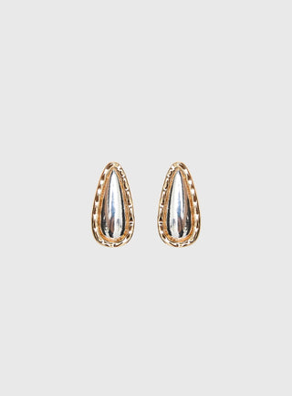 Natilee Teardrop Stud Earrings Multi