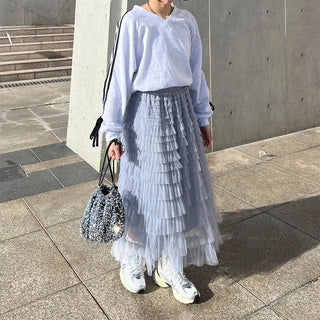 Chiffon Cancan Skirt