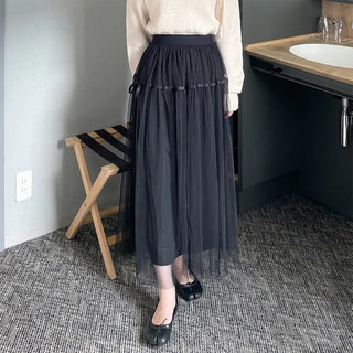 Tulle frill skirt