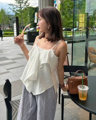 Can-can camisole & scarf set