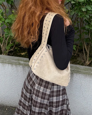 Studded Shoulder Bag