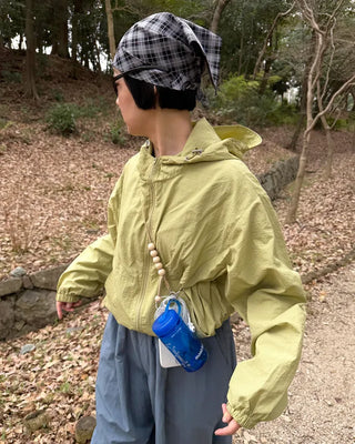 Cap Hooded Windbreaker