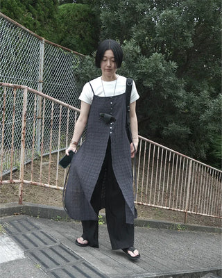 Layered long dress