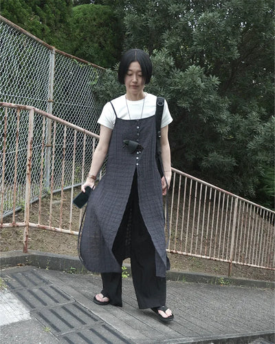 Layered long dress