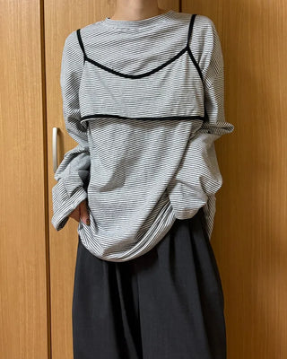 Layered Set Long T-Shirt