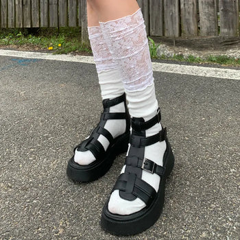 American casual platform sandals