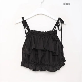 Frill Ribbon Camisole Top