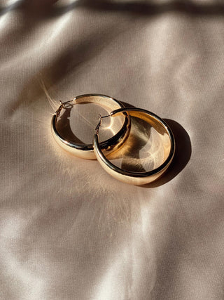 Raskin Hoop Earrings Gold