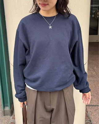 (Unisex) Round Cropped Sweatshirt