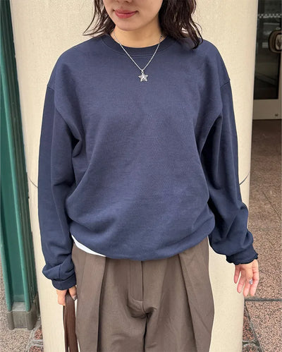(Unisex) Round Cropped Sweatshirt