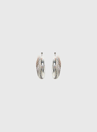 Aster Layered Hoops Silver