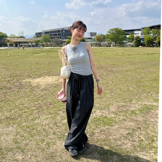 Daily Linen Two-Pleat Pants