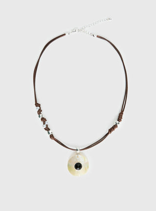 Saturn Returns Pendant Necklace Silver