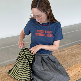 Wish Lettering T-Shirt