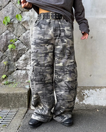 Camouflage cargo pants
