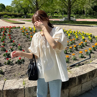 Puff volume blouse