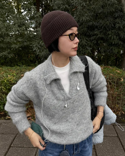 Hairy Color Knit