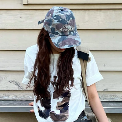 (Unisex) Camo Ball Cap