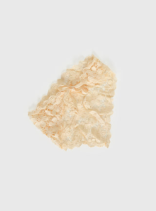 Lilibette Crochet Hair Bandana Butter