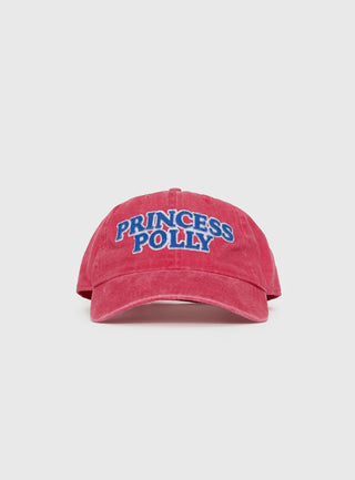 Princess Polly Dad Cap Red