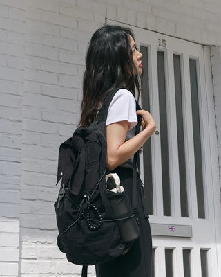 [2nd Re-release] (ORIGINAL) Light Nylon Backpack (black)
