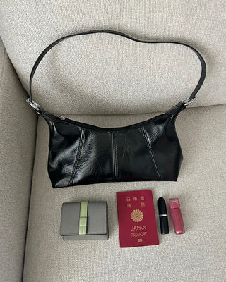 Soft mini shoulder bag