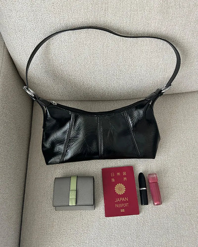 Soft mini shoulder bag