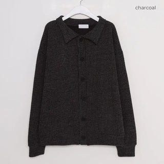 Knitted color cardigan