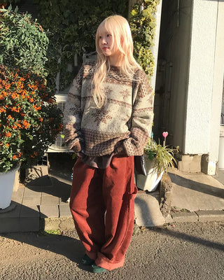 Snow Nordic Knit