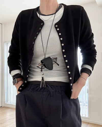 Autumn cotton cardigan