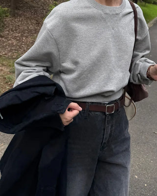 Balloon Cropped Sweatshirt