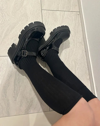 See-through socks