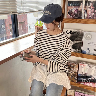 Basic striped T-shirt