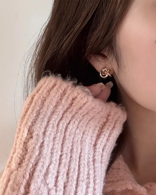 Twisted earrings