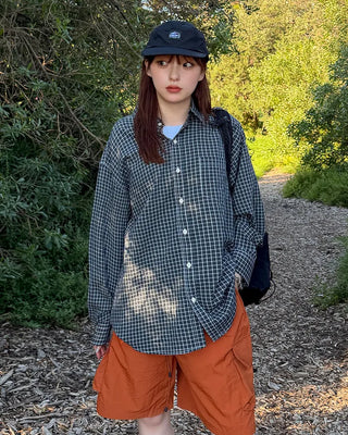 Flannel check shirt