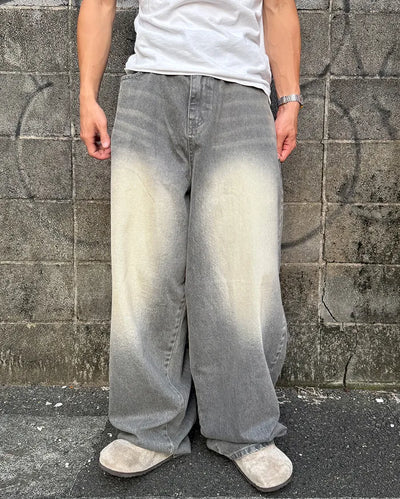 Teen Wash Balloon Denim Pants