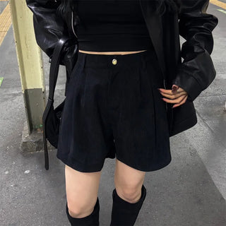 Corduroy shorts